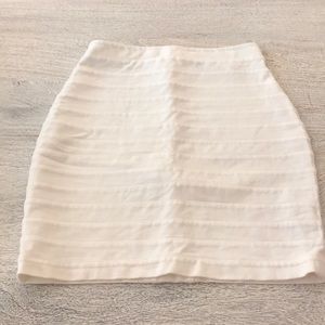 High waisted skirt